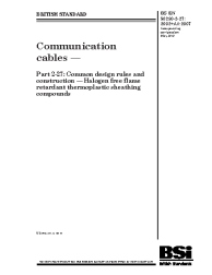 BS EN 50290-2-27:2002+A1:2007