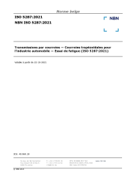 NBN ISO 5287:2021