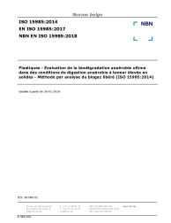 NBN EN ISO 15985:2018