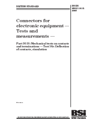 BS EN 60512-16-18:2008