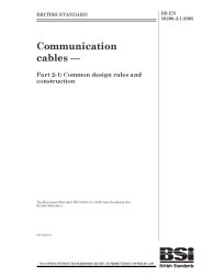 BS EN 50290-2-1:2005