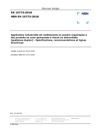 NBN EN 15773:2018