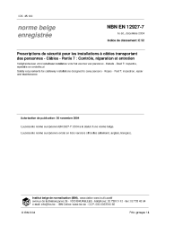 NBN EN 12927-7:2004