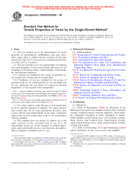 ASTM D2256/D2256M-09