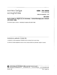NBN EN 28050:1992