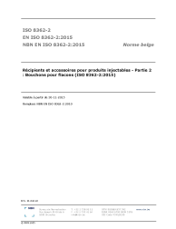 NBN EN ISO 8362-2:2015