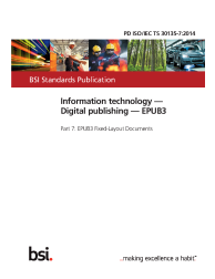 PD ISO/IEC TS 30135-7:2014