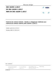 NBN EN ISO 18295-1:2017