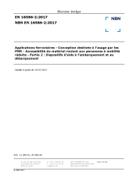 NBN EN 16586-2:2017