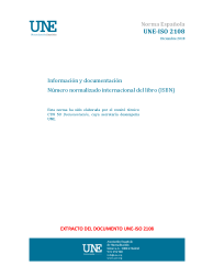 UNE-ISO 2108:2018