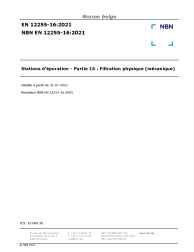 NBN EN 12255-16:2021