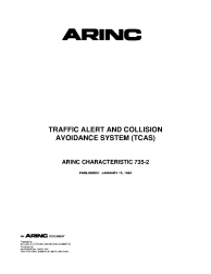 ARINC Characteristic 735-2:1993
