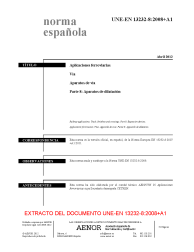 UNE-EN 13232-8:2008+A1:2012