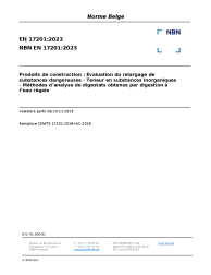 NBN EN 17201:2023