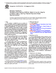 ASTM D4437/D4437M-16(2023)