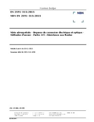 NBN EN 2591-315:2015