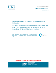 UNE-EN 13286-47:2022