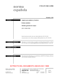 UNE-EN ISO 11908:1998