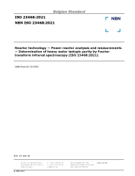 NBN ISO 23468:2021