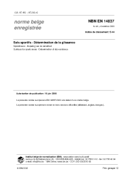 NBN EN 14837:2006