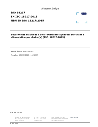 NBN EN ISO 18217:2015