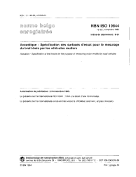 NBN ISO 10844:1995