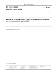 NBN EN 16659:2016