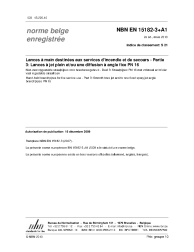 NBN EN 15182-3+A1:2010