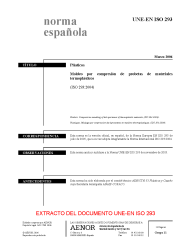 UNE-EN ISO 293:2006 (R2012)