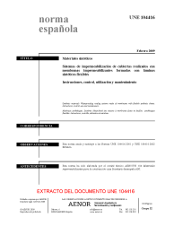 UNE 104416:2009