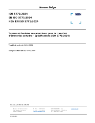 NBN EN ISO 5771:2024