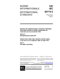 IEC 60774-2:1999