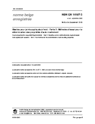 NBN EN 14187-3:2003