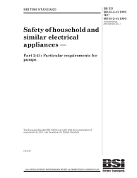 BS EN 60335-2-41:1996