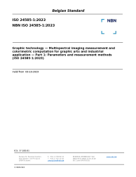 NBN ISO 24585-1:2023