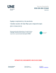 UNE-EN ISO 23368:2023