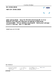 NBN EN 3358:2020