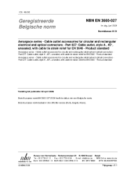 NBN EN 3660-027:2009