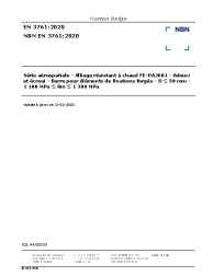 NBN EN 3761:2020