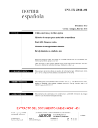 UNE-EN 60811-401:2012