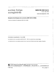 NBN EN ISO 6414:1995
