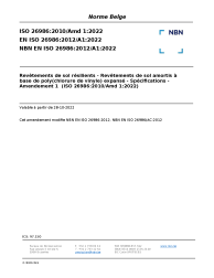 NBN EN ISO 26986:2012/A1:2022