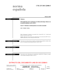 UNE-EN ISO 22088-5:2010