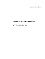 BS EN 61869-1:2009