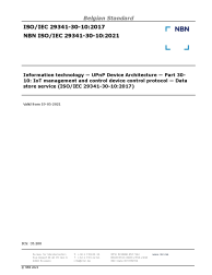 NBN ISO/IEC 29341-30-10:2021