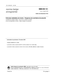 NBN EN 721:2004