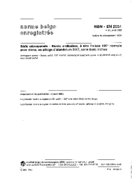 NBN EN 2551:1993