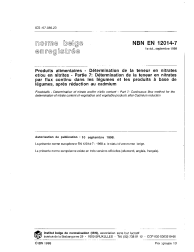 NBN EN 12014-7:1998