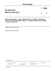 NBN EN 3364:2022