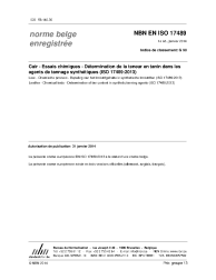 NBN EN ISO 17489:2014